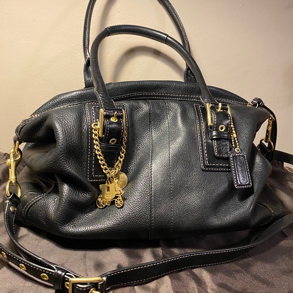 Authentic COACH Hamilton Satchel leather bag